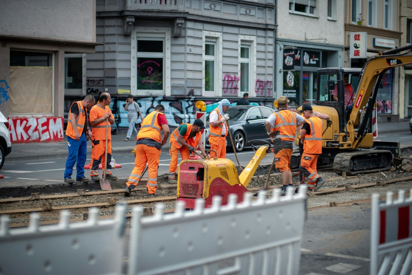 Construction workers Netherlands